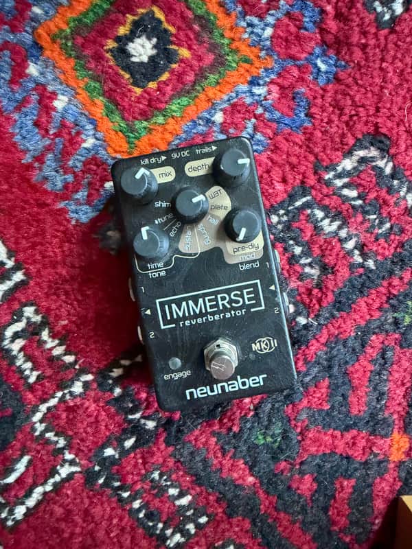 Neunaber Audio Immerse Reverberator V2 2019 - Black image 1