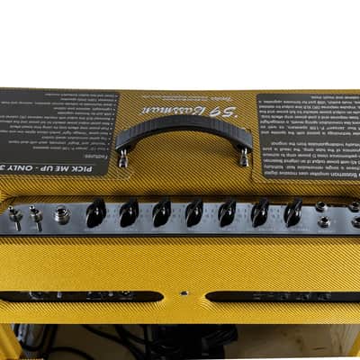 Fender Tone Master '59 Bassman 200-Watt 4x10" Tweed Combo Amp (Used) image 4