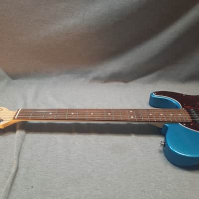 G&L USA  Fullerton Deluxe ASAT Classic  Lake Placid Blue Metallic image 4