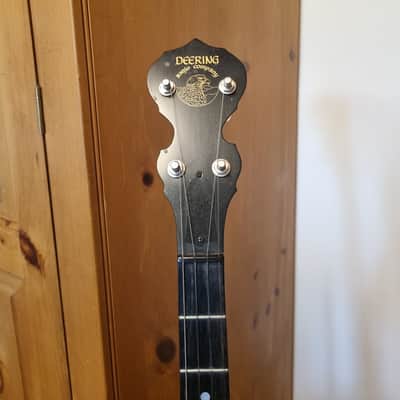 Deering Sierra 5-String Banjo Mahogany 1999 - Mahogany image 2