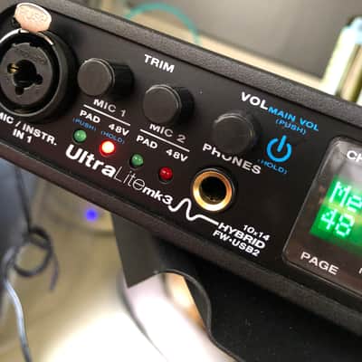 UltraLite-mk3 Hybrid Firewire / USB MAC compatible, made in USA ! Not in China ! image 3