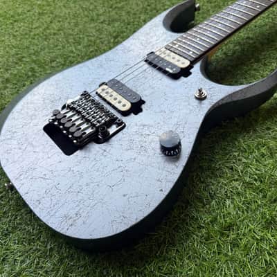 Ibanez Prestige RGD2120Z 2010 - Cobweb Silver Metallic EMG Daemonum image 4