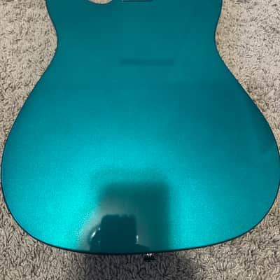 Squier Affinity Series Telecaster FSR race green with upgrades image 2