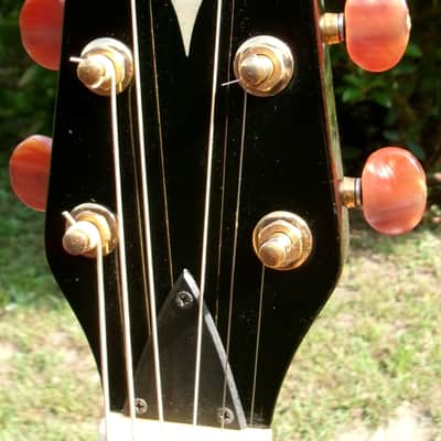 1997 K. Yairi YD87N TBK Made In Japan Black+Hard Case image 6