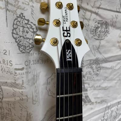 PRS Dave Navarro SE White Gold Hardware Excellent Condition! image 2