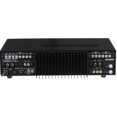 Bogen C100-BOGEN Public Address Mixer Amplifier, 4x100W, 70V image 2