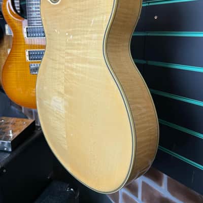 Epiphone Joe Pass Emperor Pro II Natural Gloss 2016 Hollow Body Electric Guitar image 12