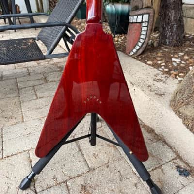 Gibson Custom M2M Flying V 2024 - Factory Burst image 6