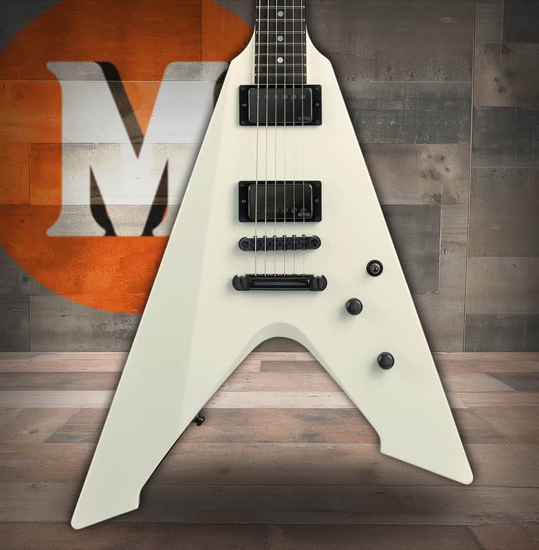 ESP James Hetfield Vulture - Olympic White (EVULTUREOW) image 1