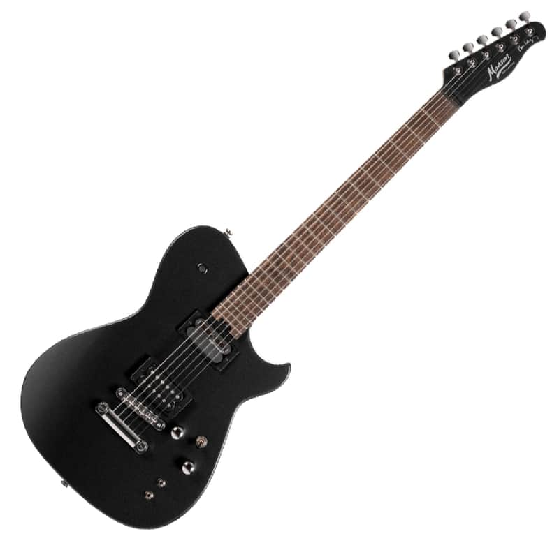 Cort Manson MBM-2H Sustainiac Satin Black Matthew Bellamy Signature Kill Switch image 1