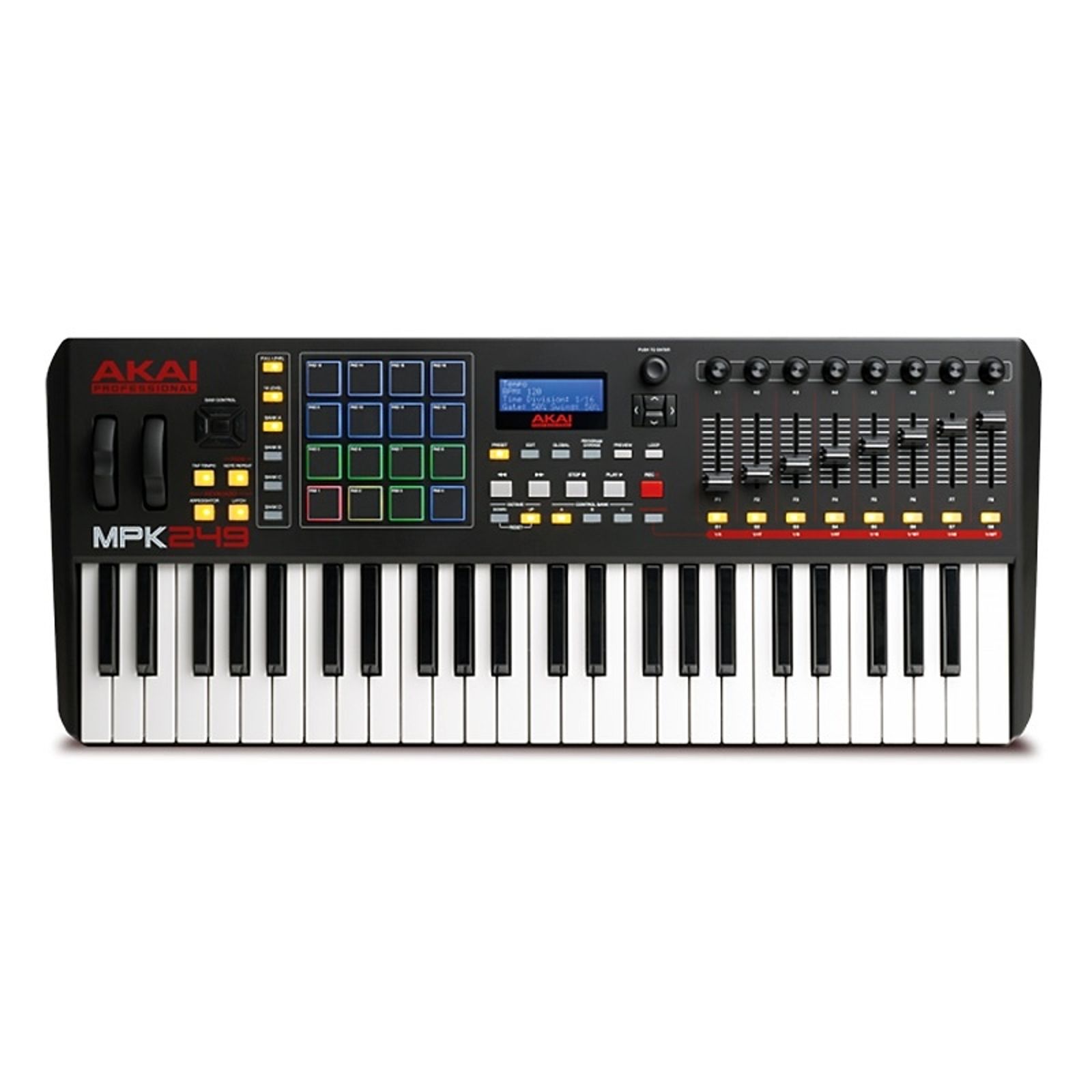 Akai MPK249 USB/iOS 49-Key MIDI Controller Keyboard | Reverb Canada