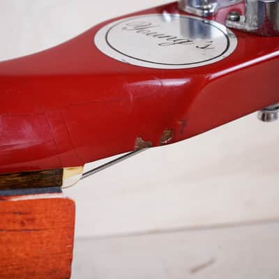 Gibson Melody Maker 1985 Cardinal Red Vintage w/ Bag image 13