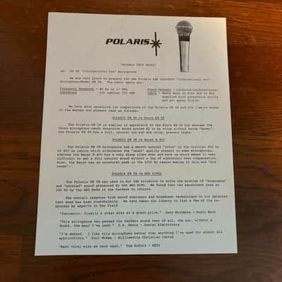 Polaris Professional Audio Components Flyers and Price List 1983/84 image 11