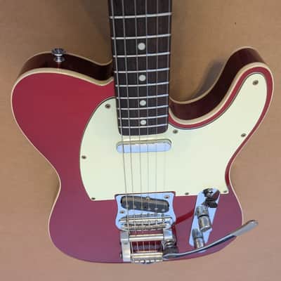Fender Telecaster TL62B 100 BTX Japan CIJ Bigsby Double Bound Body Red image 21
