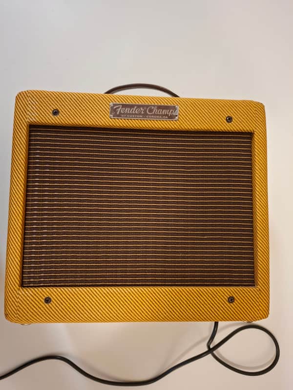 Fender '57 Custom Champ 2-Channel 5-Watt 1x8" Guitar Combo 2016 - Present - Lacquered Tweed image 1