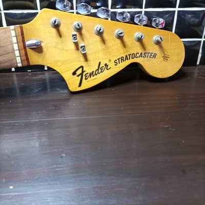 Fender Stratocaster 100% Original 3-Bolt Neck, Rosewood Fretboard 1971 - 1977 - Black imagen 9