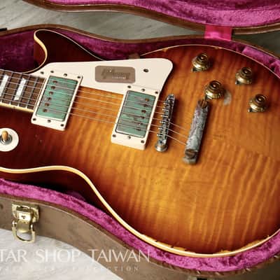 2013 Gibson Custom Shop Joe Perry 1959 Les Paul Reissue Tom Murphy Aged & Signed image 2