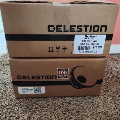 Celestion Heritage G12-65 12"  65-Watt 8 Ohm Speaker 2010s - Black image 2