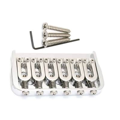 Hipshot 41060C 6 String Fixed Guitar Bridge image 1