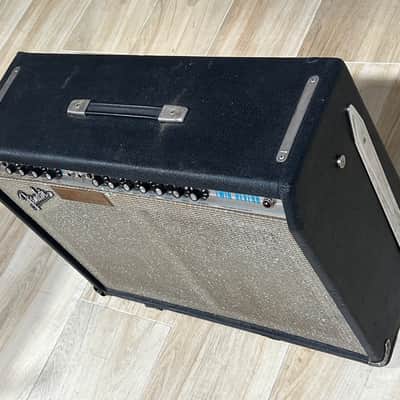 Fender Twin Reverb  1969 - a very rare & desirable Silver Panel Twin Reverb w/factory JBL D120F speakers. image 5