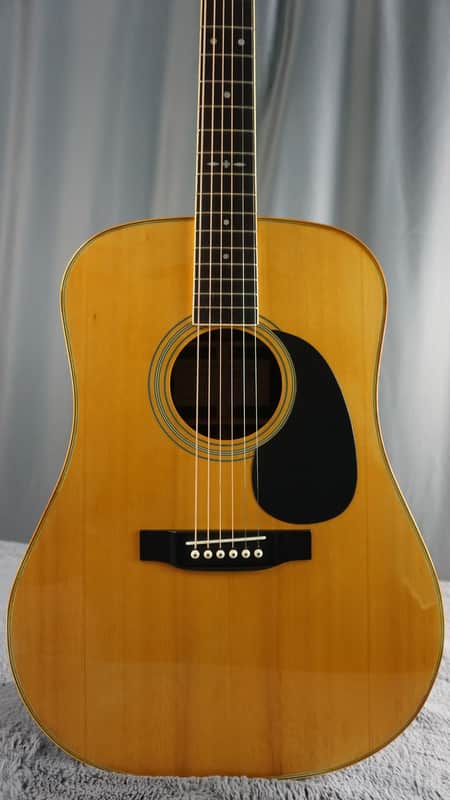 Cat’s Eyes CE-250 MIJ Dreadnought Acoustic Guitar w/ Hard Case image 1