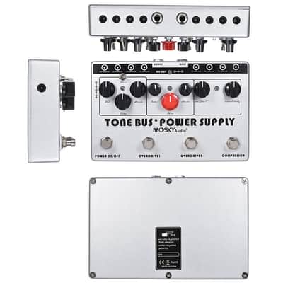 Mosky Audio Tone Bus. 3 Effects Pedal + 8 Outputs Power Supply in 1 Unit image 4
