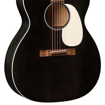 Martin 17 Series 000-17E Auditorium Acoustic-Electric Guitar Black Smoke image 1