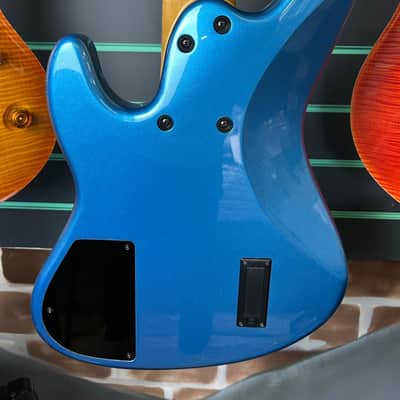 Overwater J Series Contemporary 5-String Metallic Blue 2023 Electric Bass image 12