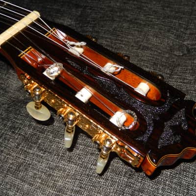 HIDEO IDA CUSTOM 1987 - WORLD CLASS CLASSICAL CONCERT GUITAR - SPRUCE/BRAZILIAN ROSEWOOD image 15