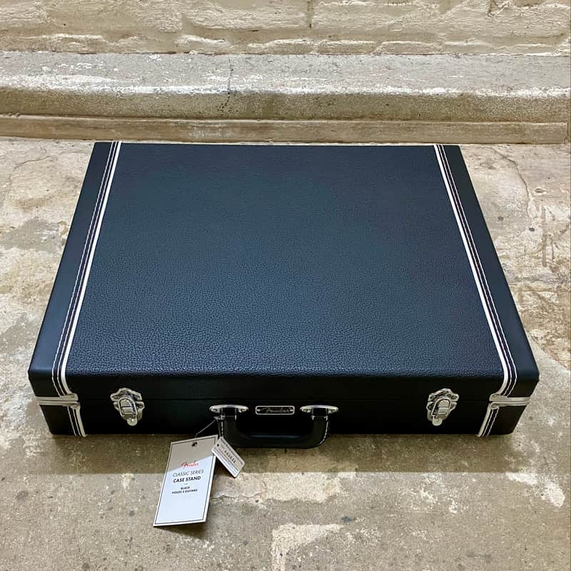 🎸 FENDER CASE STAND / Classic Series / black tolex / for 3