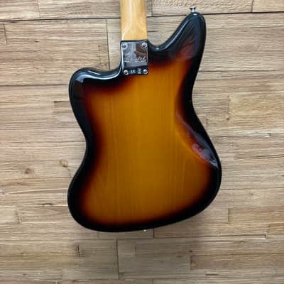 Fender Kurt Cobain Jaguar Guitar-2013-MIM- 3-Color Sunburst 8lbs 9oz w/gig bag image 14