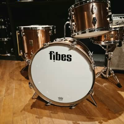 Fibes Drumset 1970s - Copper image 5