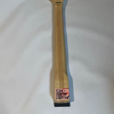 2021 Indonesian Kramer Nightswan Reverse Guitar Neck 24 Fret Floyd Ready Ebony Board Aztec Marble image 3