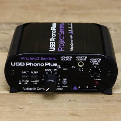 Open Box ART USB Phono Plus Phono Preamp and Audio Interface image 2