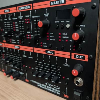 Black Corporation ISE-NIN Polyphonic Analog Synthesizer Desktop Module image 2