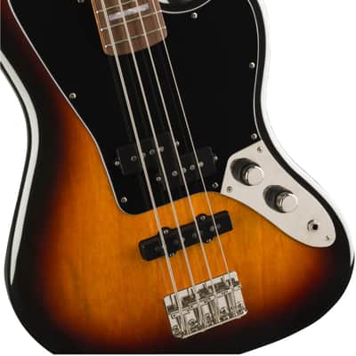 Fender Squier Classic Vibe Jaguar Bass, 3 Color Sunburst w/Fender Play Card image 5