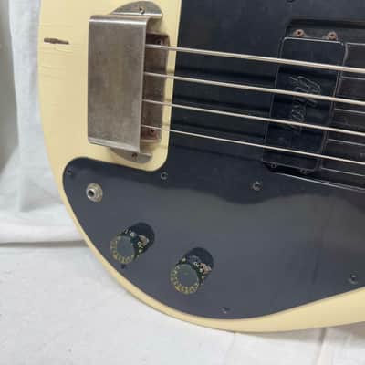 Gibson The Grabber 4-string Bass - truss rod maxed / AS-IS - Rare - White image 4