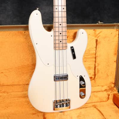 2014 Fender Custom Shop - Proto Precision Bass - Arctic White - OHSC image 11