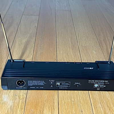 Shure Marcad VHF True Diversity Handheld Microphone System, 177.600 Mhz, Excellent Condition image 4