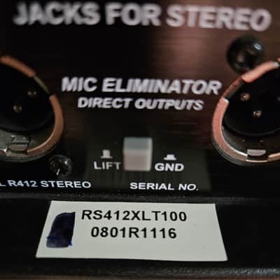 Randall RS412XLT100 400w guitar cabinet image 4