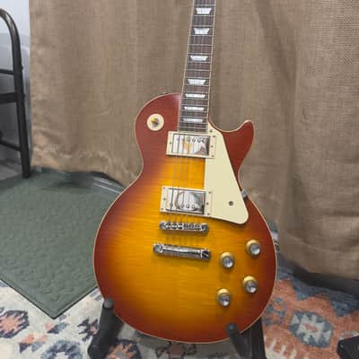 Epiphone "Inspired by Gibson Custom" '59 Les Paul Standard - Washed Cherry Sunburst image 3