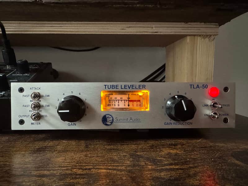 Summit Audio TLA-50 Tube Leveling Amplifier 2010s - Silver image 1