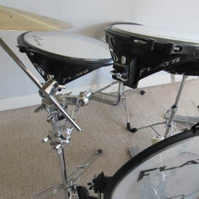 Arbiter Flats Drum Kit with Cymbals, Hardware and Cases image 4