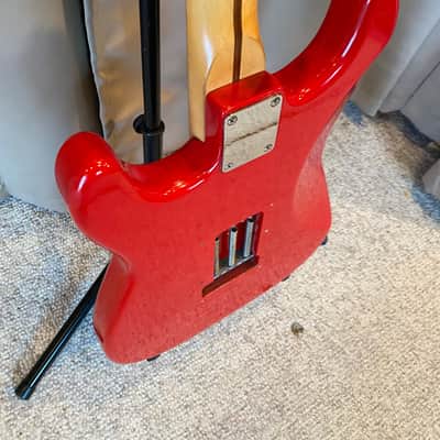 Fender Squier Stratocaster 1992 Torino Red CN series made in Korea -  Rare Vintage Collector image 8
