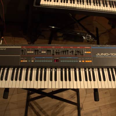 Roland Juno-106 61-Key Programmable Polyphonic Synthesizer 1984