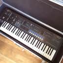 Vintage analog Akai Ax-60 1985 6 voice poly synth with ATA flight case