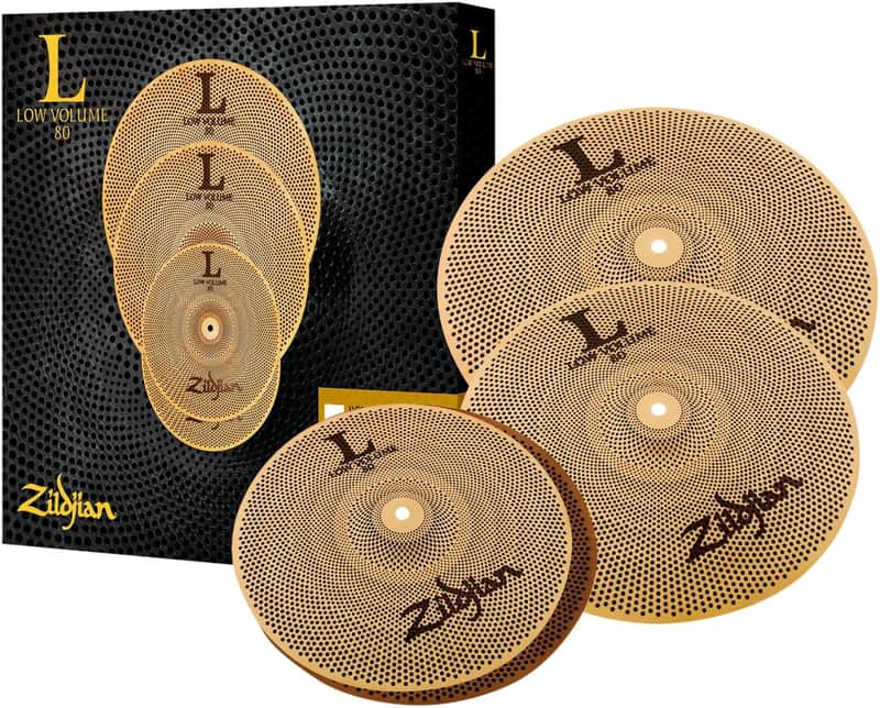 Zildjian L80 Low Volume Cymbal Set 14/16/18" image 1