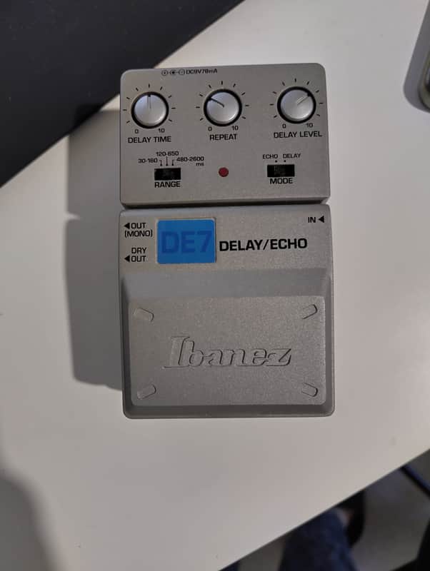 Immagine Ibanez DE7 delay/echo guitar effects pedal - 1