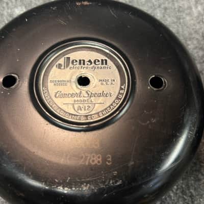 Vintage Jensen Concert Speaker Bell Covers Pair A-12 image 3