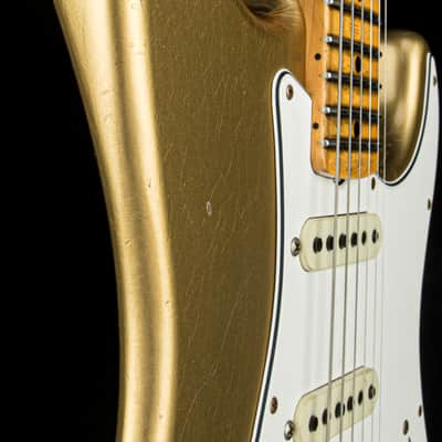 Fender Custom Shop Postmodern Strat Journeyman Relic - Aged Aztec Gold #15698 image 12